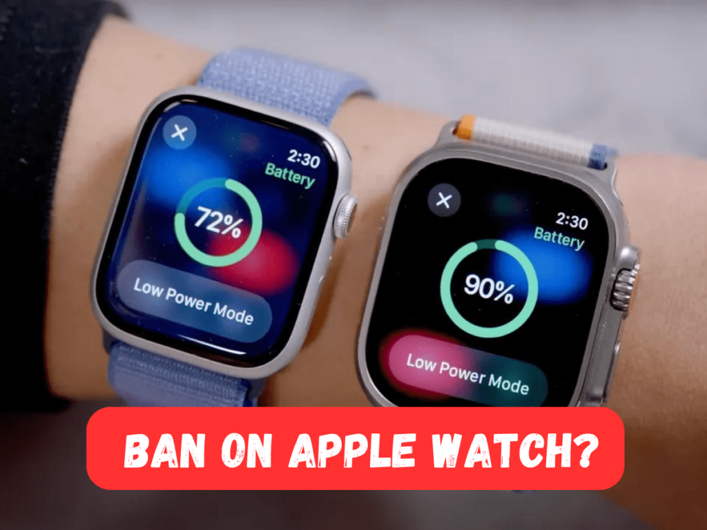 Ban on Apple Watch